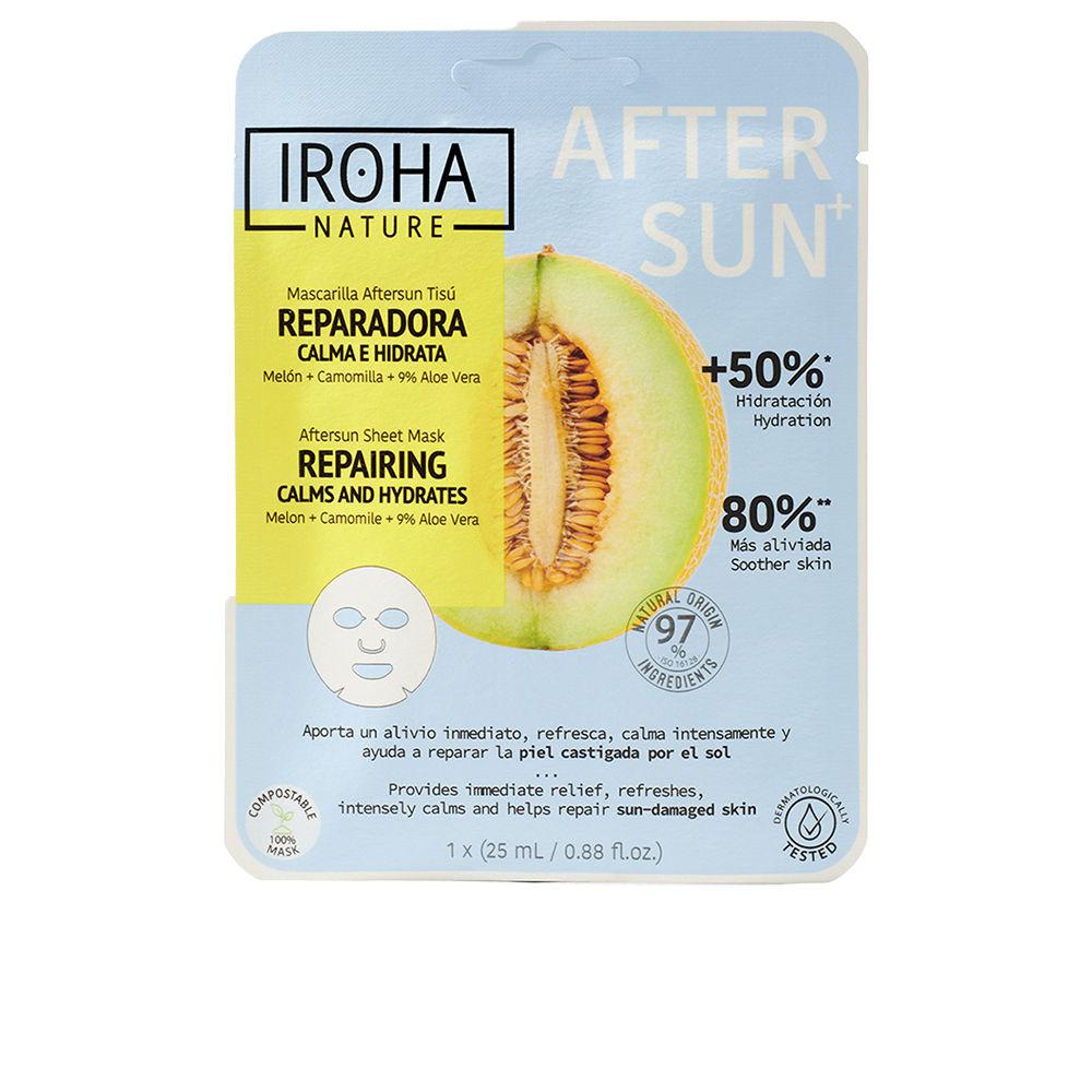 Iroha Aftersun Sheet Mask Maschera Viso Idrata E Lenisce La Pelle