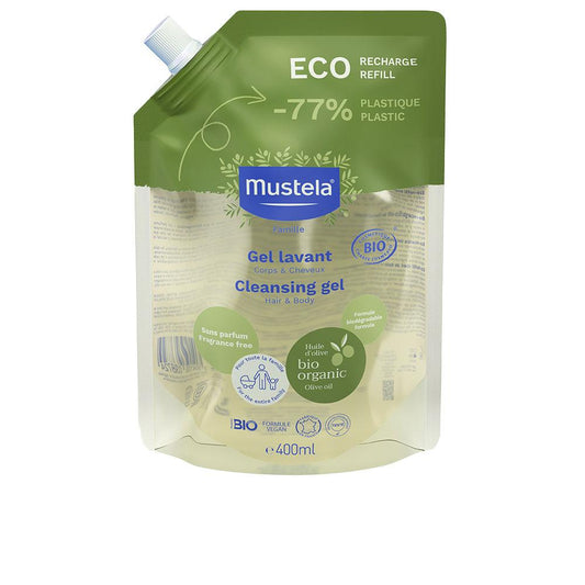 Mustela Bio Mustela Gel Shampoo Eco Refill Pulizia Naturale Per Pelle Delicata