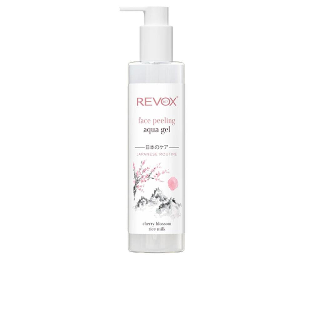 Revox B77 Japanese Routine Peeling Viso Aqua Gel Esfoliazione Delicata Pelle Radiante