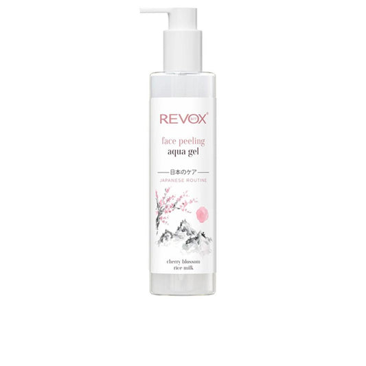 Revox B77 Japanese Routine Peeling Viso Aqua Gel Esfoliazione Delicata Pelle Radiante