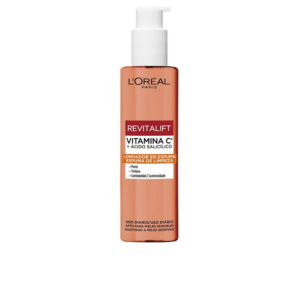 L'Oréal Paris Revitalift Vitamina C + Acido Salicilico Detergente Schiumogeno Viso Pelle Radiosa