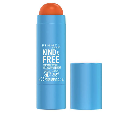 Rimmel London Kind & Free Tinted Multi Stick Cosmetico Look Naturale E Radioso
