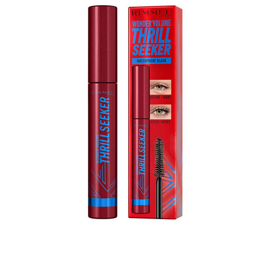 Rimmel London Wonder 'Volume Thrill Seeker Mascara A Prova D'Acqua Mega Volume Ultra Light