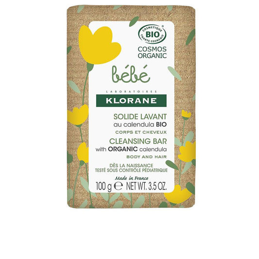 Klorane BéBé Bio Solid Soap for Children Gentle Natural Cleansing