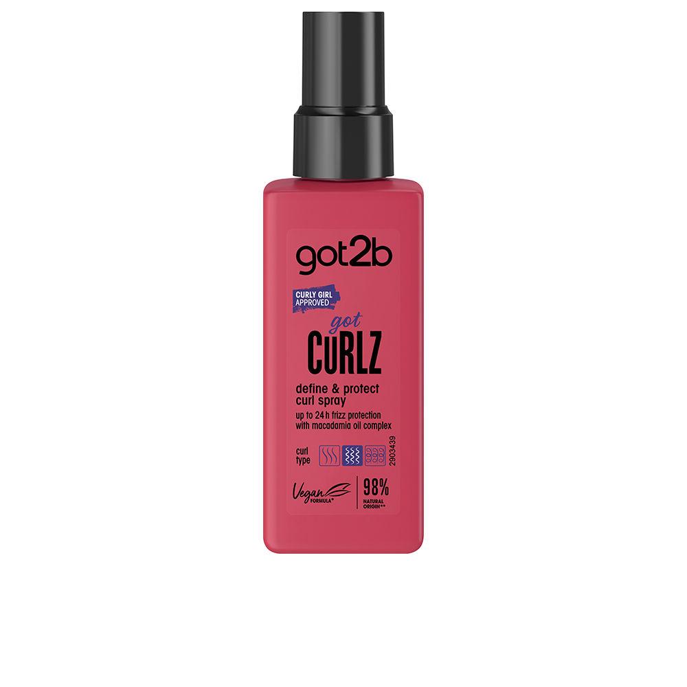 Schwarzkopf Mass Market Got2B Curl Spray Definisce E Protegge Capelli Vegan Ingredienti Naturali