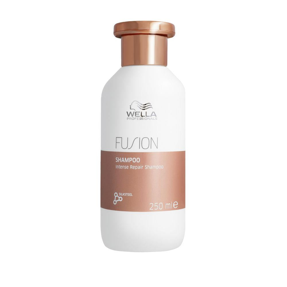 Wella Professionals Fusion Shampoo Reparador Cabello Daado Pelo Más Fuerte Y Saludable