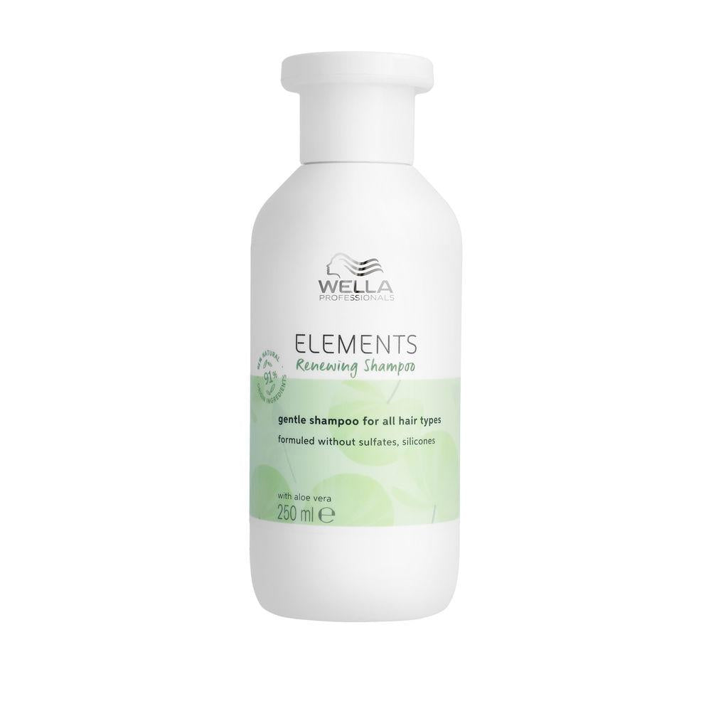 Wella Professionals Elements Shampoo Rinnovante Delicato Per Tutti I Tipi Di Capelli Setosità Naturale