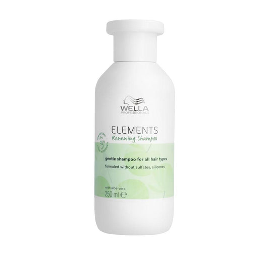 Wella Professionals Elements Shampoo Rinnovante Delicato Per Tutti I Tipi Di Capelli Setosità Naturale