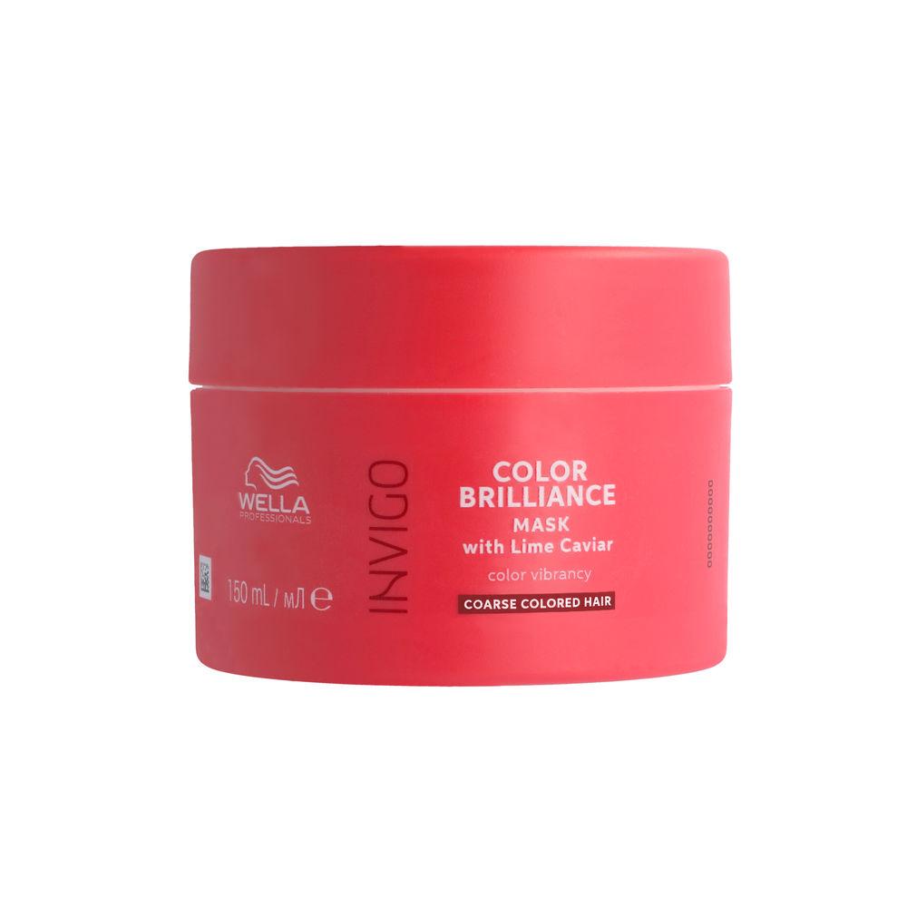 Wella Professionals Invigo Color Brilliance Mascarilla Capilar Para Cabello Grueso Protección De Color Vibrante