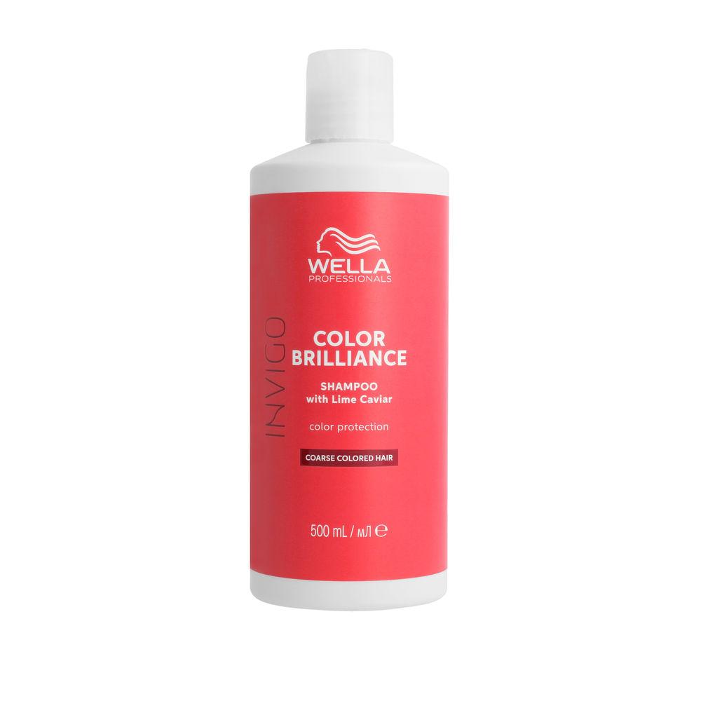 Wella Professionals Invigo Color Brilliance Shampoo Per Capelli Spessi Colorati Protezione Colore Avanzata
