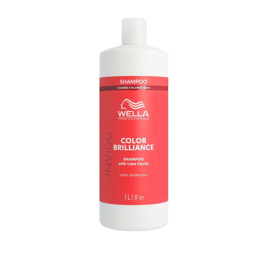 Wella Professionals Invigo Color Brilliance Shampoo Per Capelli Spessi Colorati Protezione Colore Avanzata