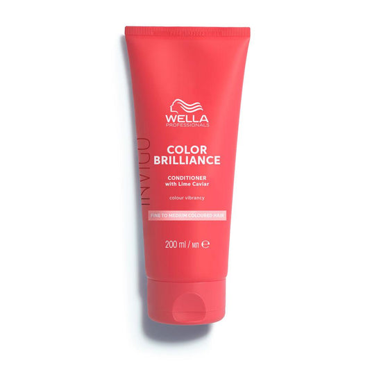 Wella Professionals Invigo Color Brilliance Après Shampoing Protecteur Pour Cheveux Fins Et Normaux Lime Caviar Antioxydant