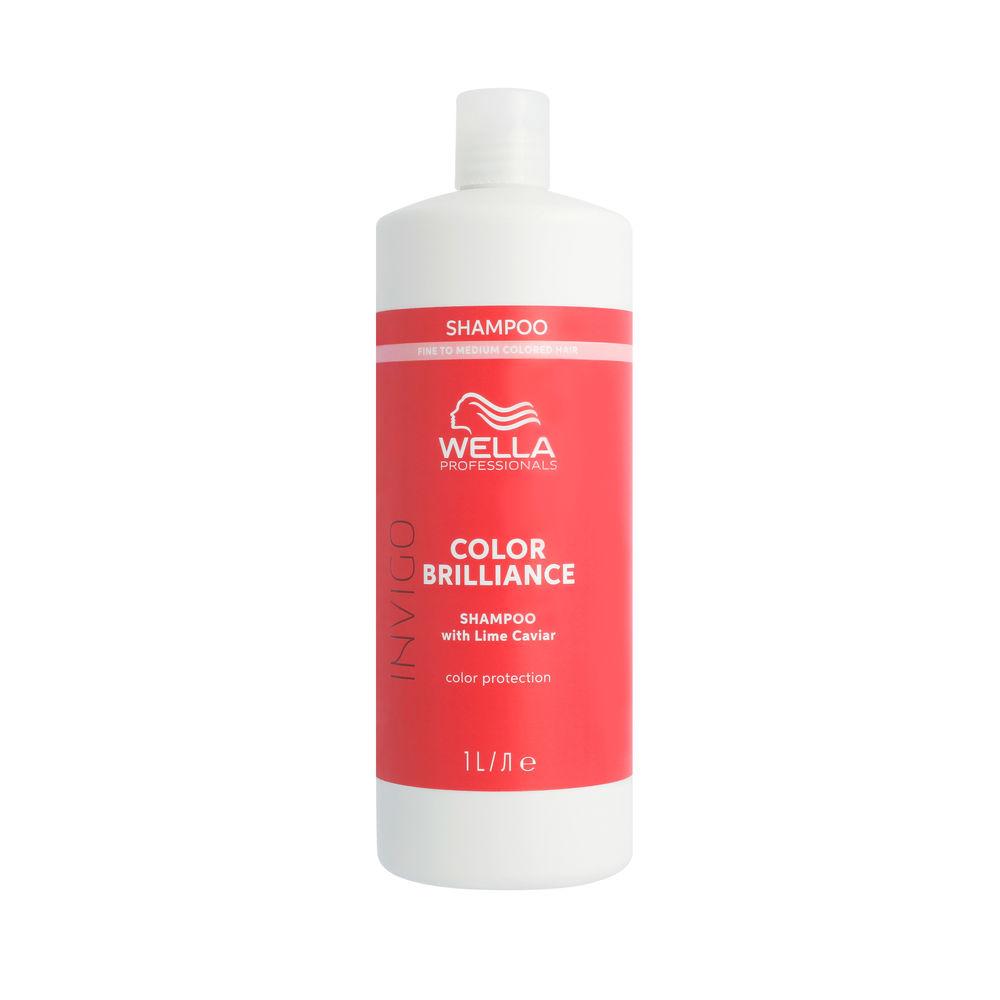 Wella Professionals Invigo Color Brilliance Shampoo Protettore Del Colore Per Capelli Fini E Normali Capelli Colorati Perfetti