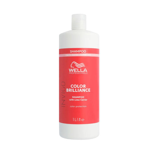 Wella Professionals Invigo Color Brilliance Shampoo Protettore Del Colore Per Capelli Fini E Normali Capelli Colorati Perfetti