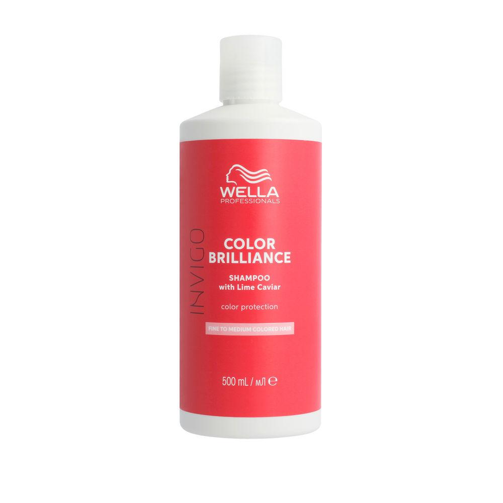 Wella Professionals Invigo Color Brilliance Shampooing Protecteur De Couleur Pour Cheveux Fins Et Normaux Couleur Vibrante Durable