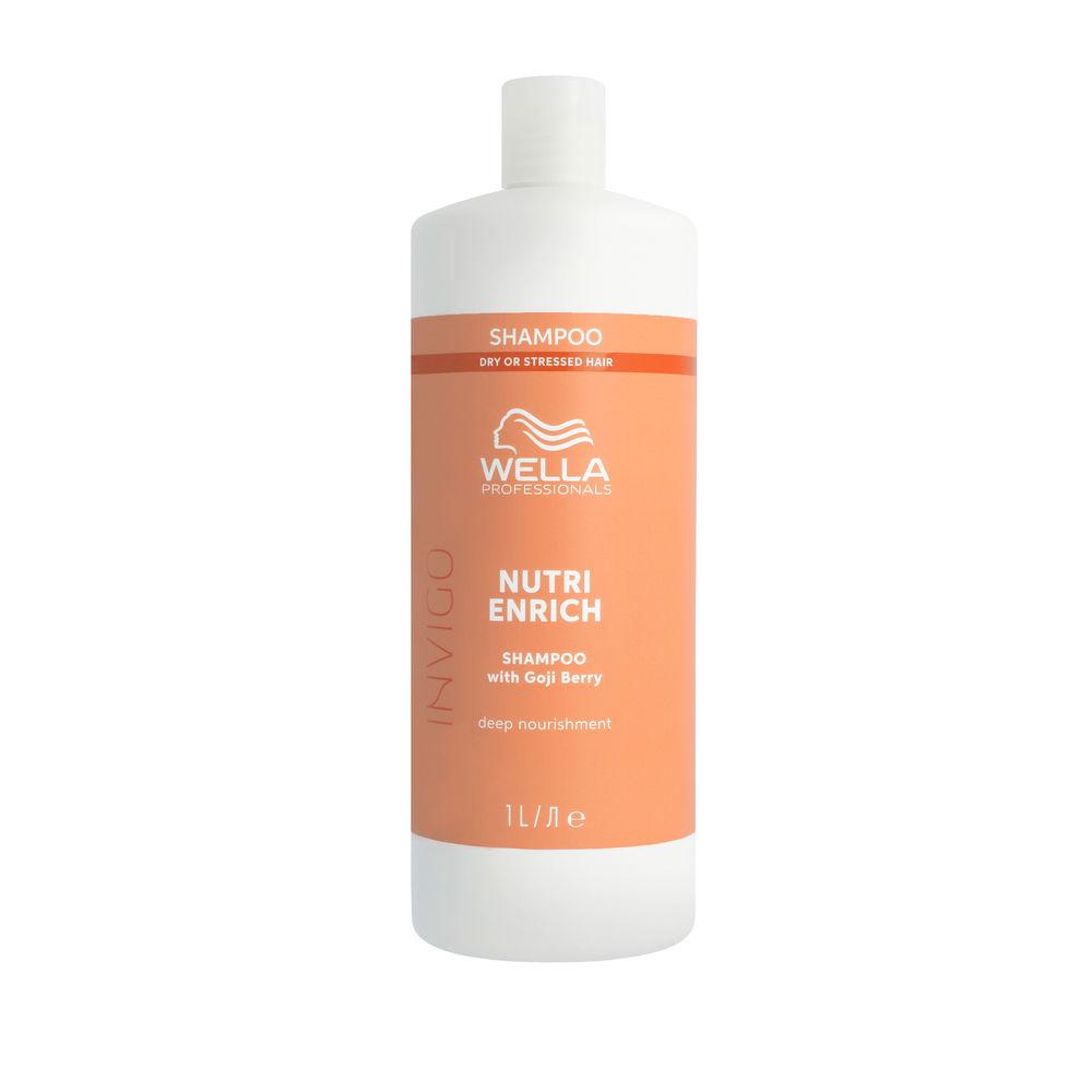 Wella Professionals Invigo Nutri-Enrich Shampoo Nutriente Per Capelli Secchi E Danneggiati Idratazione Profonda