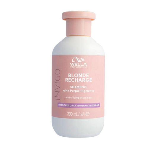 Wella Professionals Invigo Blonde Recharge Shampoo Cheveux Blonds Sublimes