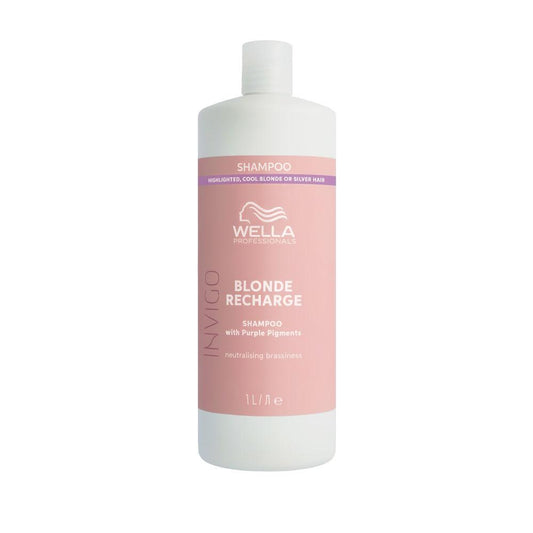 Wella Professionals Invigo Blonde Recharge Shampoo Capelli Biondi Radiosi