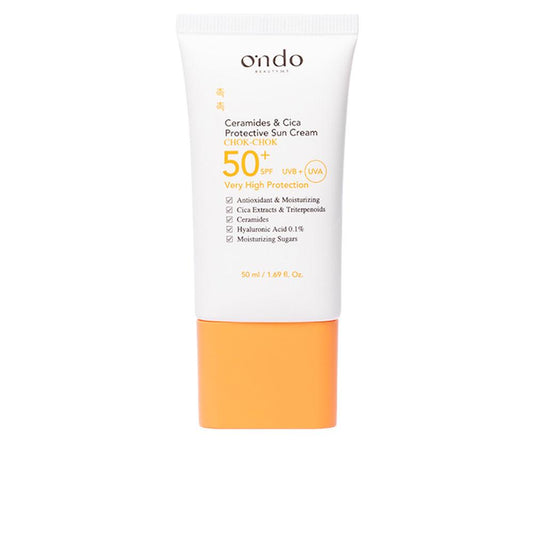 Ondo Beauty 36.5 Ceramide & Cica Crema Solare Protettiva Protezione Avanzata Idratazione Profonda
