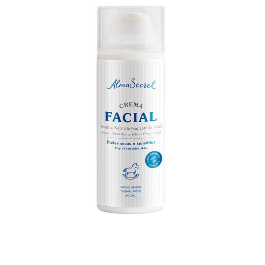 Alma Secret Crema Facial Argán, Karité y Manzanilla Azul Spf20 50ml