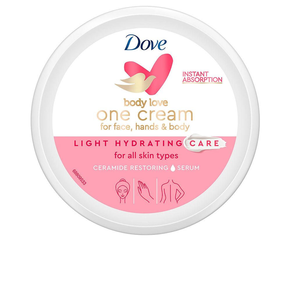 Dove Light Hydrating Cream Crema Idratante Per Viso Corpo Mani Idratazione Duratura