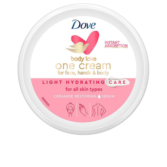Dove Light Hydrating Cream Crema Idratante Per Viso Corpo Mani Idratazione Duratura