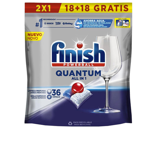 Finish Powerball Dishwasher Tablets Excellent Cleaning Without Effort