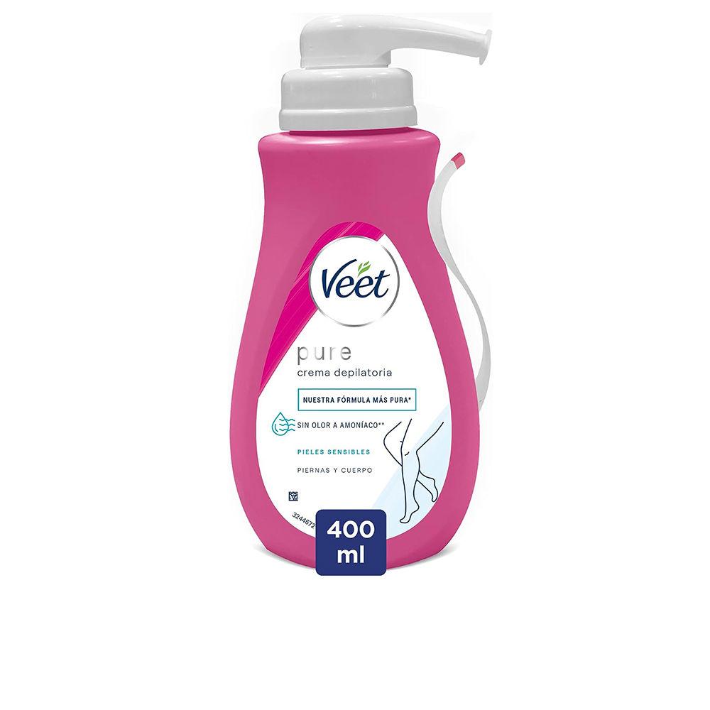 Veet Pure Ducha Crema Depilatoria Per Pelle Sensibile Depilazione Delicata Senza Ammoniaca