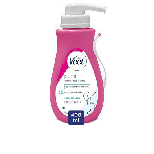 Veet Pure Ducha Crema Depilatoria Per Pelle Sensibile Depilazione Delicata Senza Ammoniaca