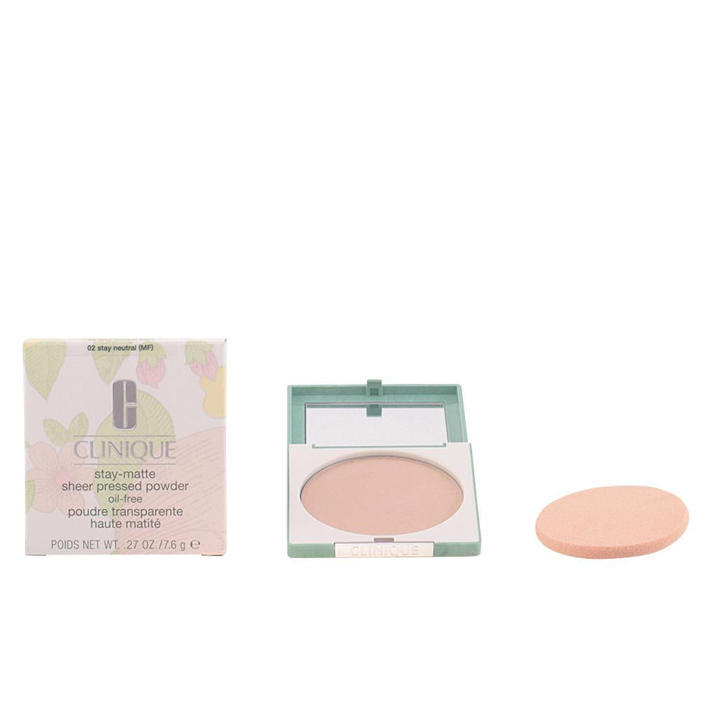 Clinique Stay Matte Sheer Poudre Visage Fini Mat Parfait