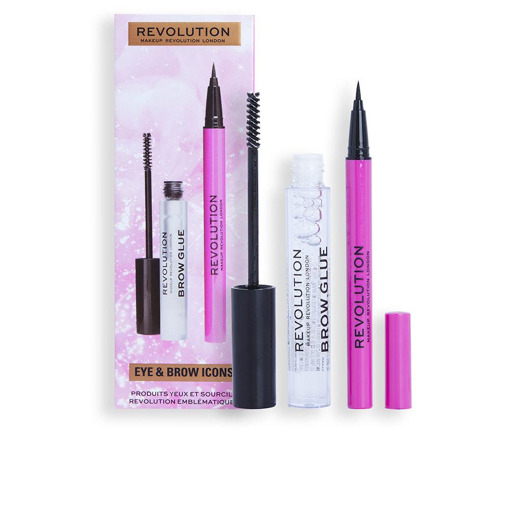 Revolution Make Up Eye & Brow Icons Set Cosmetico Per Un Look Da Festa