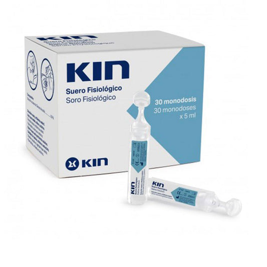 Kin Kin Suero Fisiológico Saline Solution Gentle and Safe Cleaning