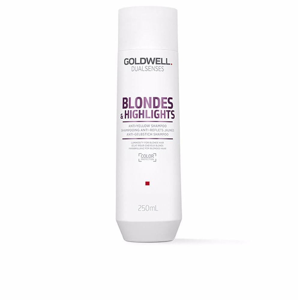 Goldwell Dualsenses Blondes Et Highlights Shampoing Anti Jaune Couleurs Vives Et Protégées