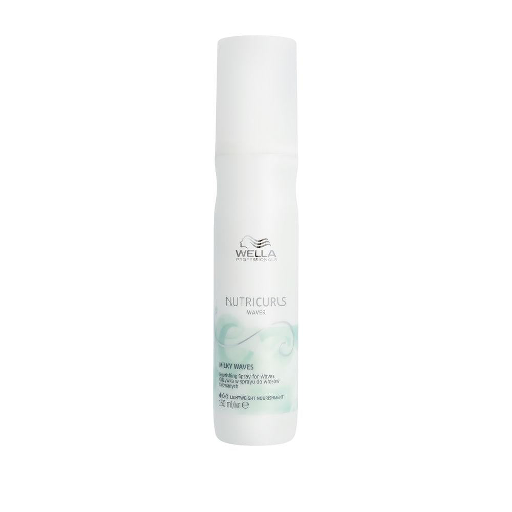Wella Professionals Nutricurls Milky Waves Spray Nutriente Per Capelli Ondulati Nutrizione E Controllo Frizz