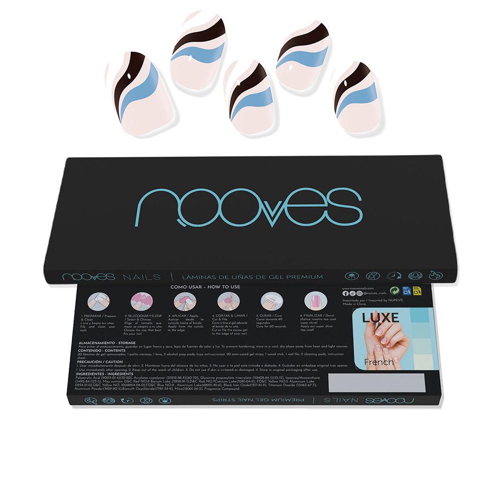 Nooves Láminas De Uas De Gel Strisce Per Unghie In Gel Unghie Perfette In Un Click