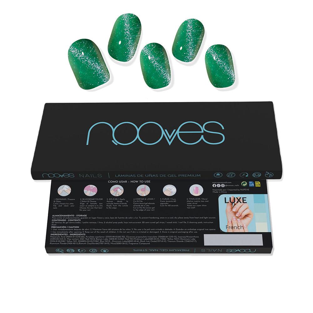 Nooves Laminine Per Unghie In Gel Cat Eye Verde Manicure Professionale A Casa