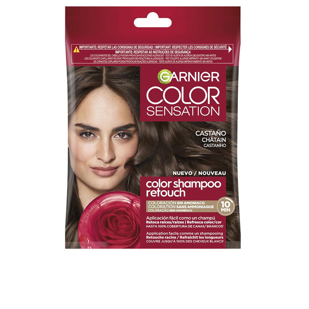 Garnier Color Sensation Shampoing Color Retouch Ton Sur Ton Sans Ammoniaque