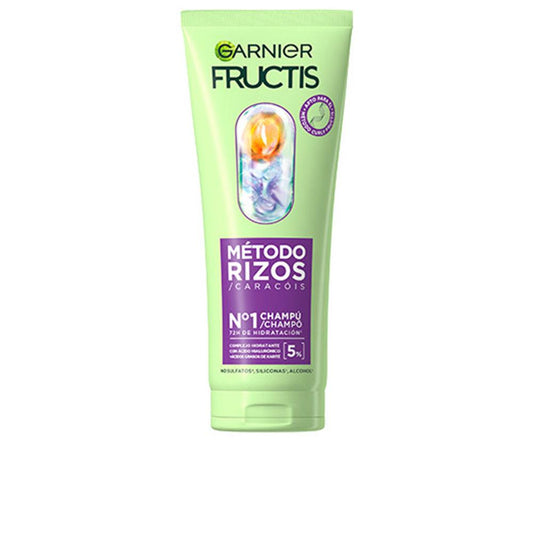 Garnier Fructis Method Curly Shampoo Per Capelli Ricci 72 Ore Di Idratazione