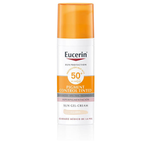Eucerin Protezione Solare Gel Crema Controllo Pigmenti Viso Per Pelle Sensibile