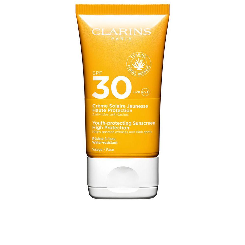 Clarins Solaire Crema Viso Dry Touch Finitura Opaca