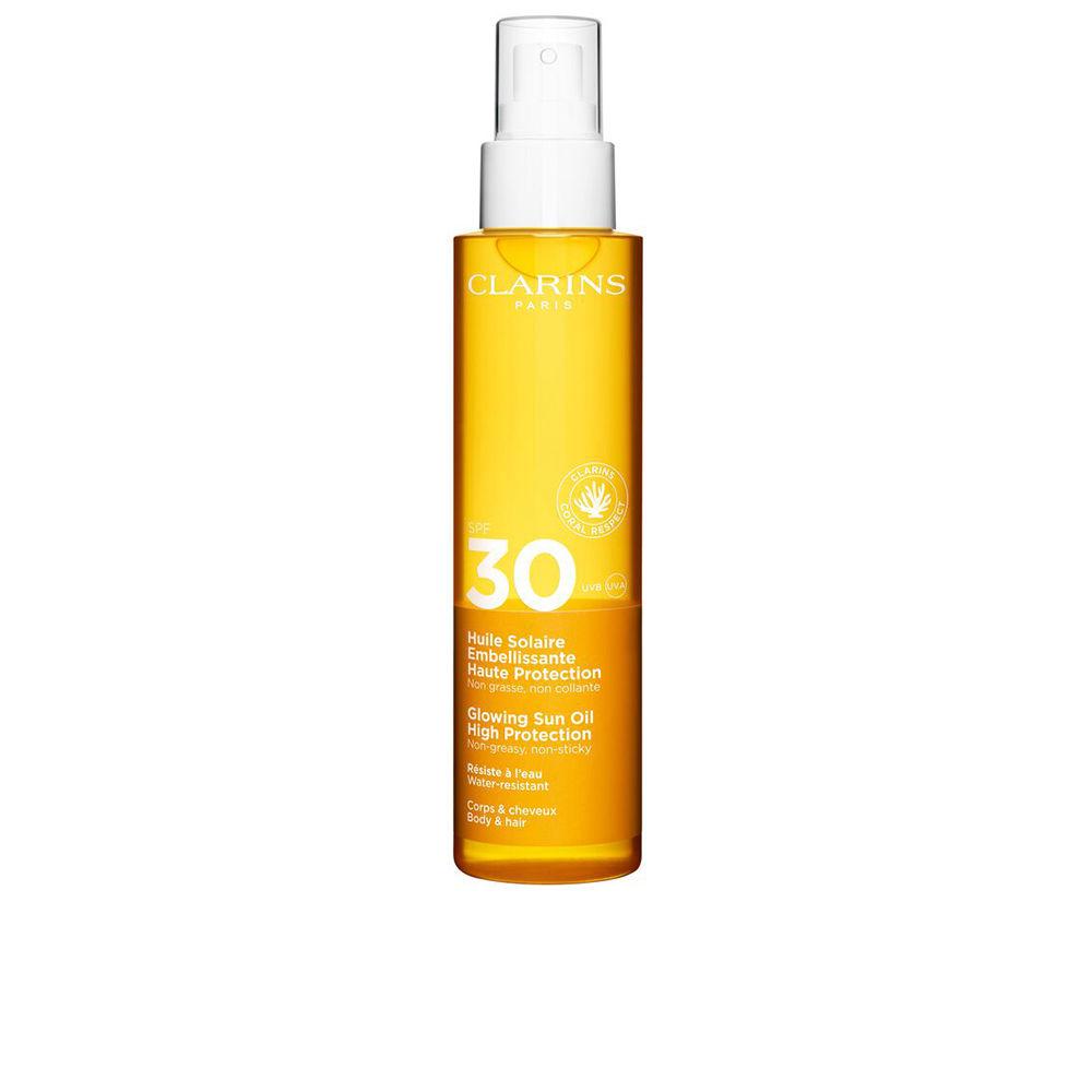 Clarins Solaire Olio Spray Corpo Protezione Solare Assorbimento Veloce Senza Residui