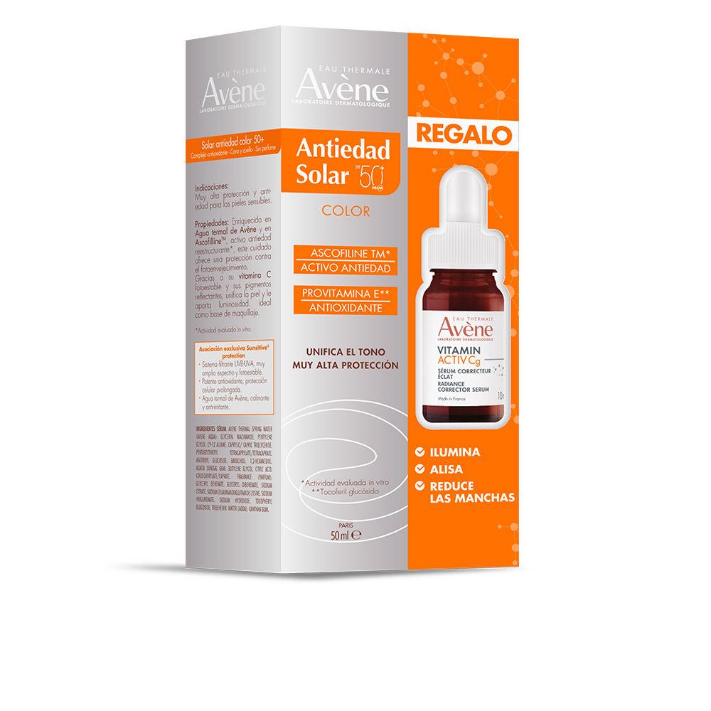 Avène Solaire Haute Protection Crema Solare Colorata Anti-Aging Idrata E Leviga