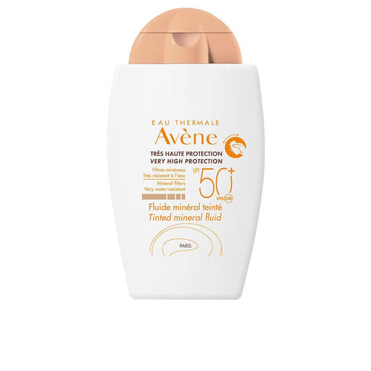 Avène Solaire Haute Protection Fluido Solare Colorato 100 Percento Protezione Minerale