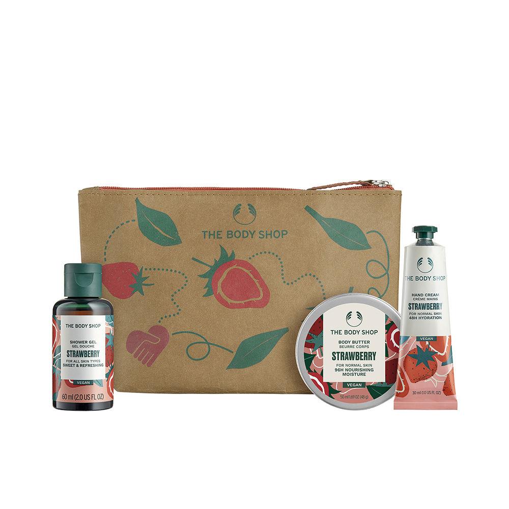 The Body Shop Strawberry Set De Belleza Piel Limpia Suave Y Sedosa