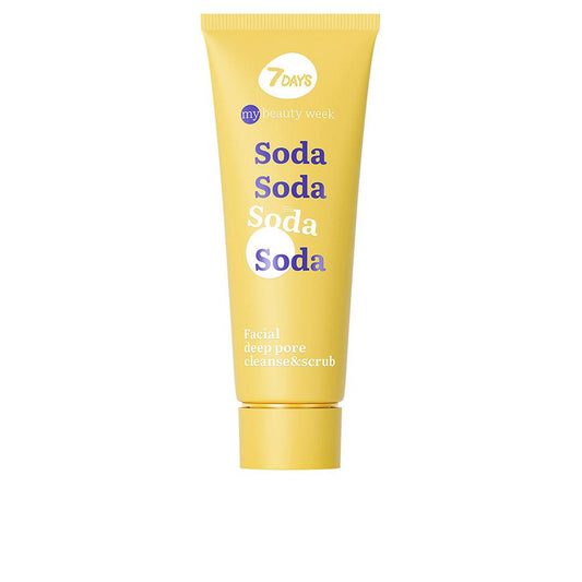 7Days My Beauty Week Soda Detergente Viso A Pori Profondi E Esfoliante Pori Puliti Pelle Radiosa