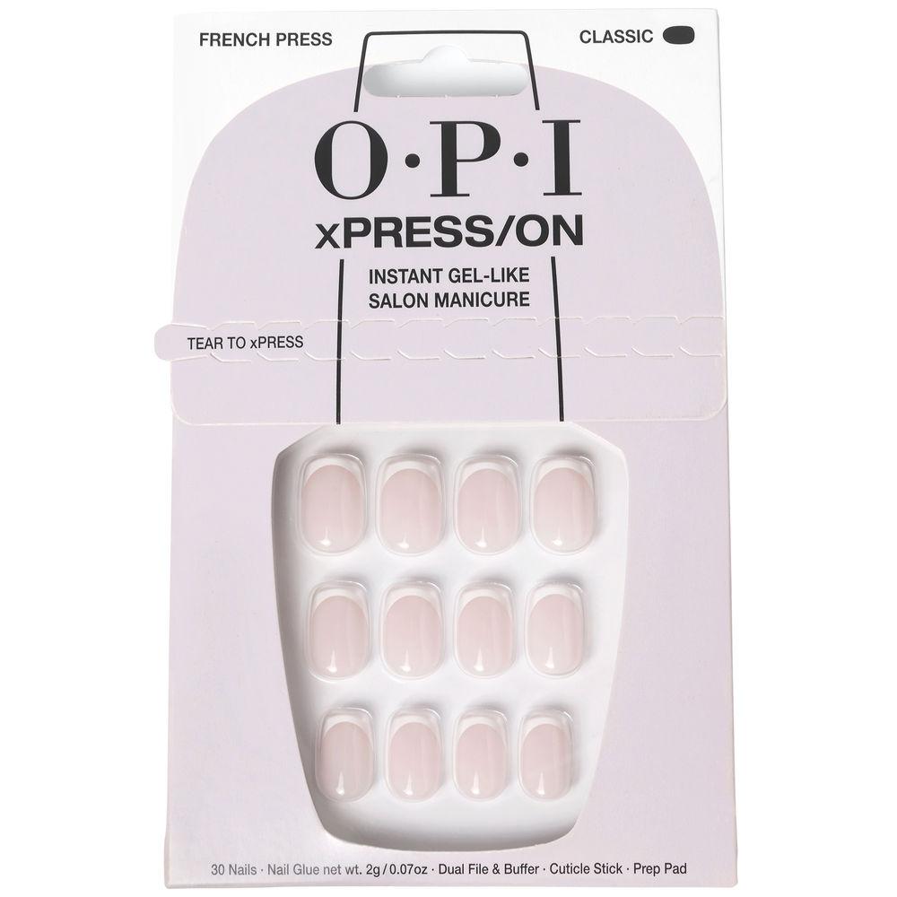 Opi Xpress/On Uas Postizas Nail Art Estilo Profesional Duradero