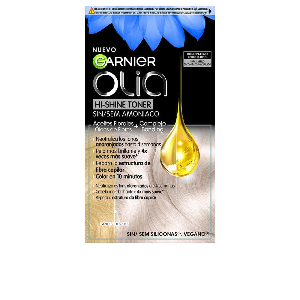 Garnier Olia Hi Shine Toner Capillaire Platinum Blonde Radiance Naturelle Instantanée