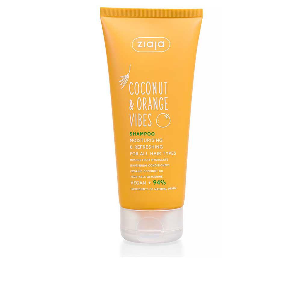 Ziaja Coconut & Orange Vibes Shampoo Idratante E Rinfrescante Infuso Con Cocco E Arancia