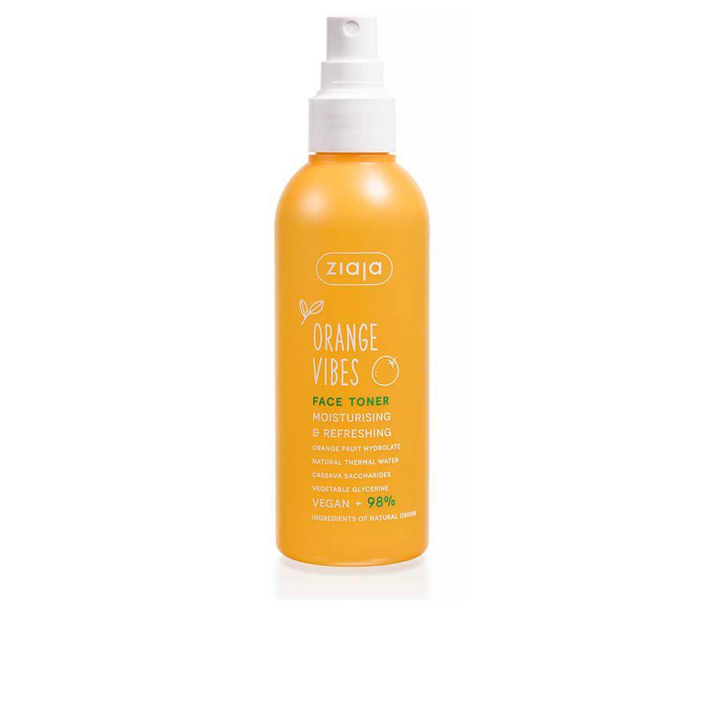 Ziaja Coconut & Orange Vibes Tonico Viso Idratante Rivitalizzante 98% Ingredienti Naturali