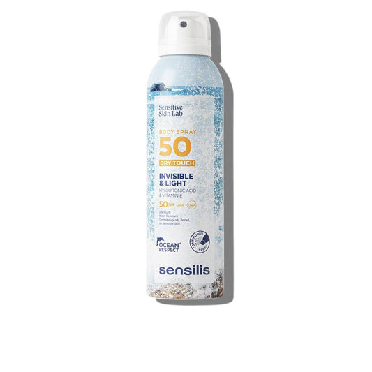 Sensilis Invisible & Light Body Spray SPF 50 Plus Protezione Totale E Idratazione